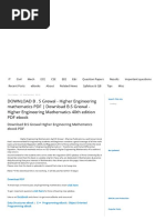 Download DOWNLOAD B  S Grewal - Higher Engineering Mathematics PDF _ Download B by sdsas SN323510481 doc pdf