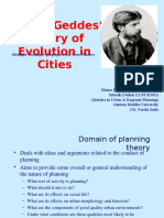 Patrick Geddes' Theory of Evolution in Cities: Presented by
