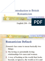 British Romanticism Movement & Its Major Poets