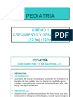 Pediatría: Unidad 1 Crecimiento Y Desarrollo (12 HS) (12/hr)