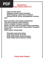Download Kumpulan Puisi X1 by rahadian dwimaribbi SN32351341 doc pdf