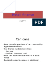 Retail Finance Part 1 - CCHLCL