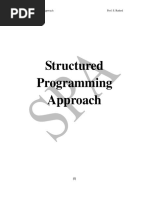 Structured Programming Approach Notes