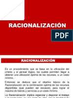 Racionalización Administrativa 