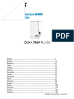 Dual Band Wireless-N600 Range Extender: Quick Start Guide