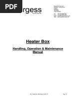 Heater Box O&M Manual 04-06-15