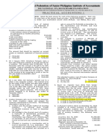 Practical Accounting 1: 2011 National Cpa Mock Board Examination