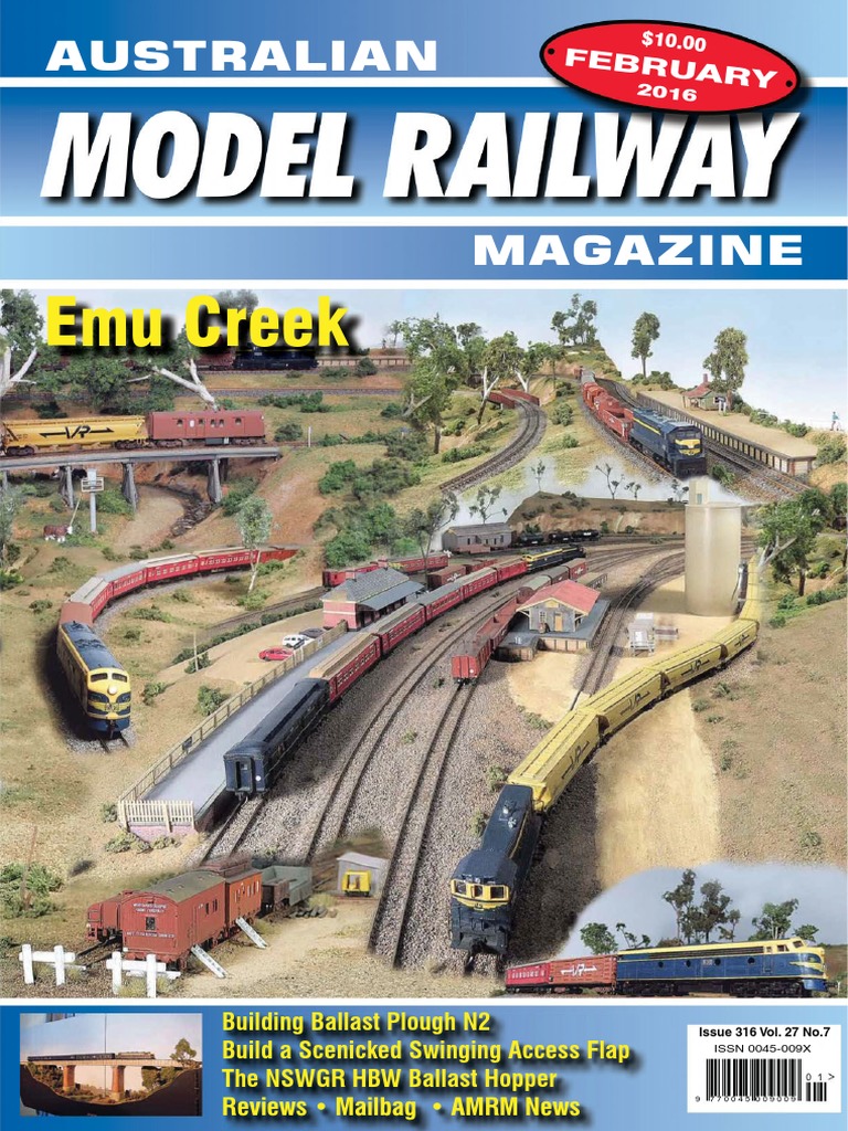 Australian Model Railway February 2016 Rail Transport Modelling