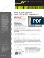 Model 876PH Transmitter For PH, ORP and ISE Measurement: Features / Benefits