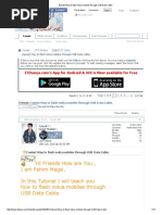Easiest Way to Flash Nokia Mobiles Through USB Data Cable
