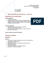 Borehole Mining Standards Overview