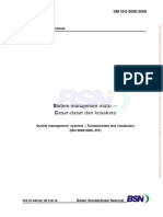 SNI ISO 9000 - 2008, Dasar-Dasar Kosa Kata PDF