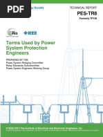 Jul 1997 Pes-Tr8: Terms Used by Power System Protection Engineers