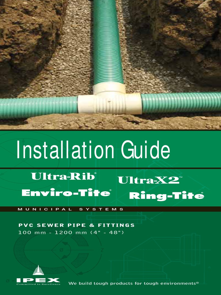 sewer-piping-systems-installation-guide.pdf | Sanitary Sewer | Pipe