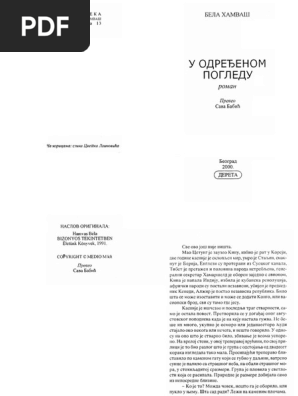 Bela Hamvas U Određenom Pogledu Pdf