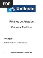 Roteiros de Aulas de Laboratório de QAnal 2016.2