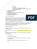 Seguridad Vial, Publica - Salud Ocupacional