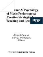 The Science and Psychology of Music Performance PDF