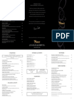 Del Frisco's Dinner Menu