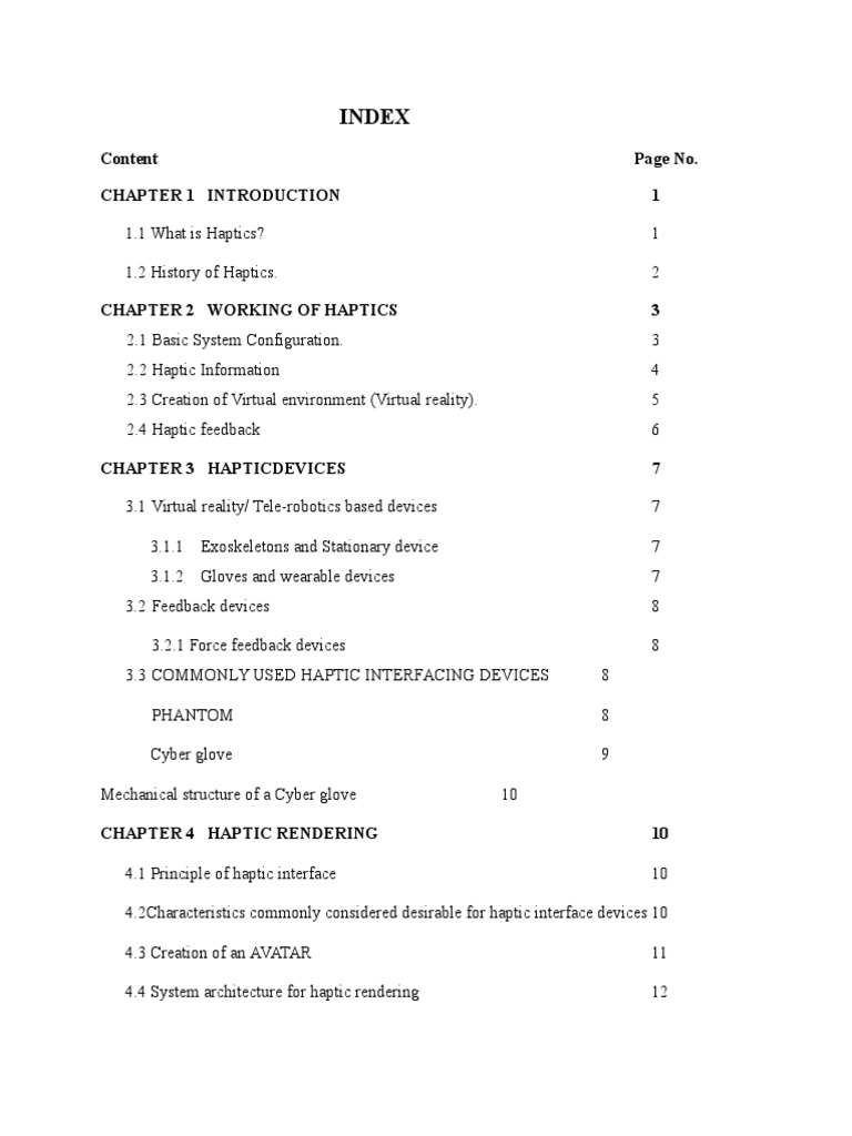 Index: Content Page No. Chapter 1 Introduction 1 | PDF