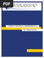 Codigo de Etica de Psicologia