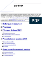 Cours Unix - 1999 - 57 Pages (Olivier Hoarau)