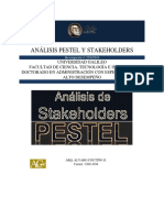 Analisis Pestal y Analisis Stakeholders