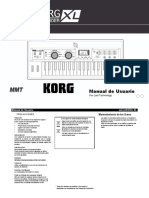MicroKORG XL Manual