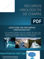 Recursos hídricos de Chiapas