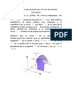 Interpretación Geométrica de Las Derivadas Parciales