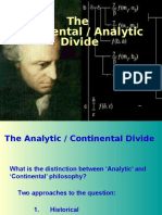 Analytic Continental Divide Net