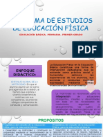 Programa de Estudios de Educación Física. Jhon Diapos