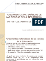 Fundamentos Matemáticos de Las Ciencias de La Información: Escuela Normal Superior Del Sur de Tamaulipas