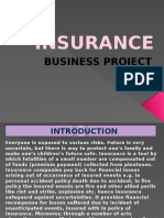 Business Presentation on Insurance