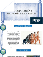 Antropología y Filosofía de La Salud
