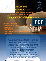 Germán Rivas - Ley Universitaria