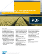 Effective Handling of Agricultural Contracts in An Increasingly Dynamic