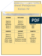 Jadwal Pelajaran