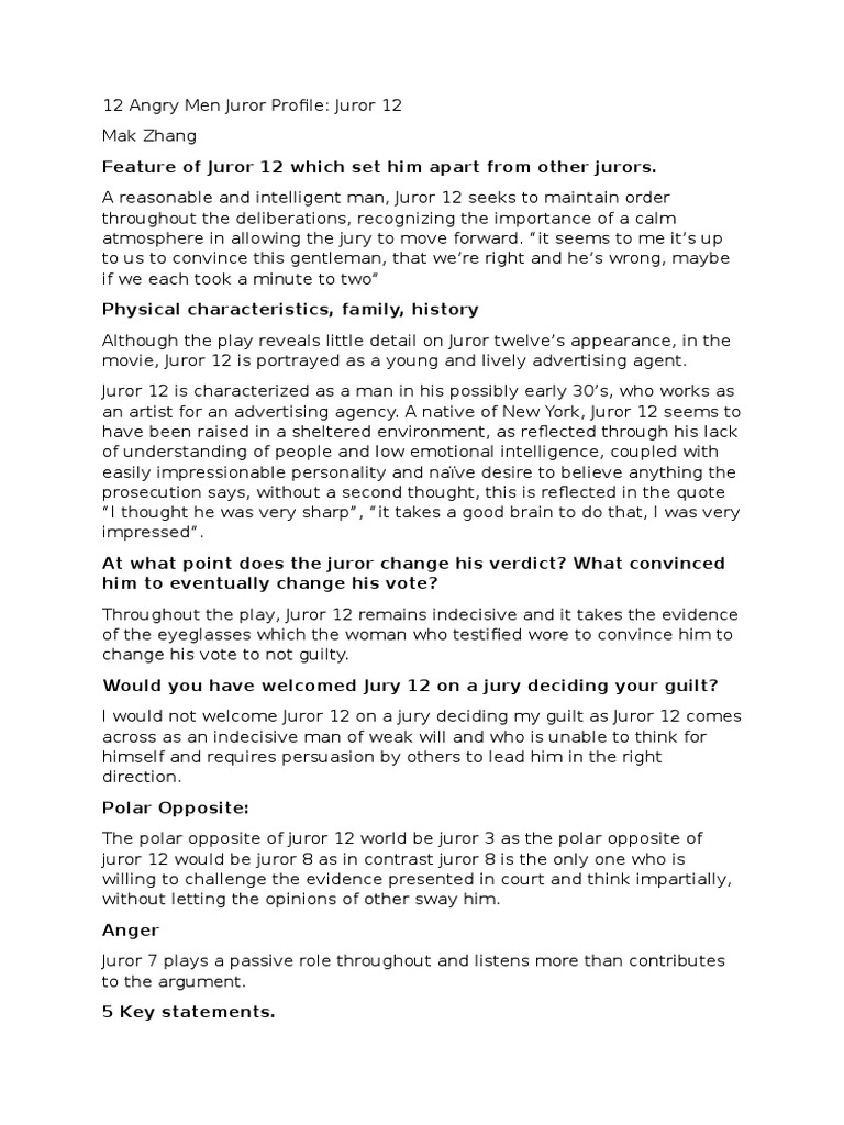 12 angry men essay image