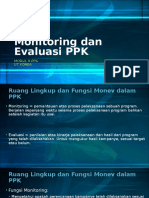 Monitoring Dan Evaluasi PPK