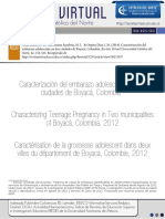 Caracterizacion Del Embarazo Adolescente en Dos Ciudades de Boyaca (1)