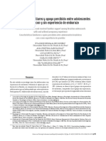 Características Familiares y Apoyo Percibido Entre Adolescentes