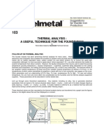analise termica sorelmetal