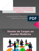 Los Enfoques Actuales Sobre Diseño de Cargo en