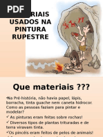 3 Materiais Usados Na Pintura Rupestre