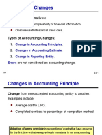 Accounting Changes CH 22