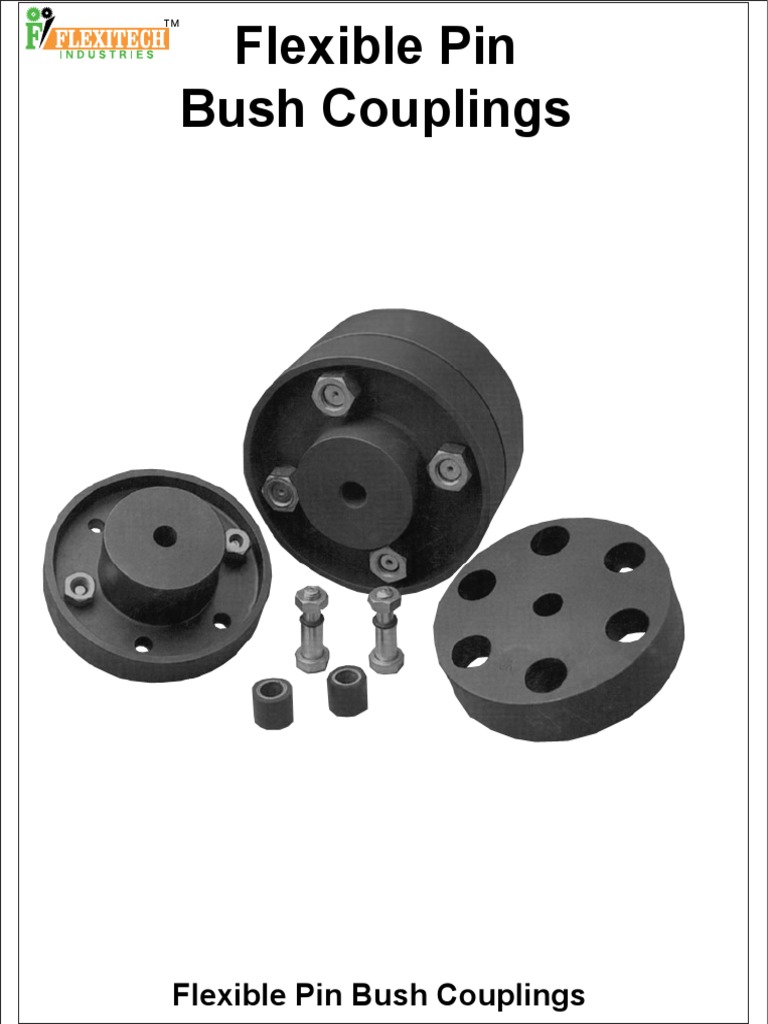 Flexible Pin Bush Coupling PDF Engines Mechanical Engineering