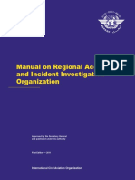 9964 Manual On Regional Accident and Incident Investigation Organization