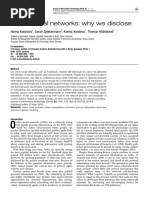 Online social networks -why we disclose.PDF