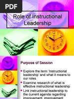 Spotlight Paper Instructional Leadership | PDF | Teachers | Leadership